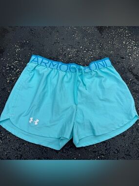 Under Armour Women's Aqua Athletic Shorts